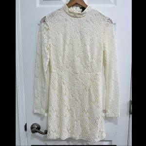 NWT Forever 21 Ivory floral lace dress
